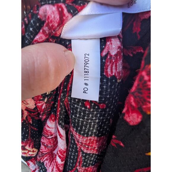 Terra & Sky Women's Plus Size Printed Peasant Midi Dress 2X(18W-20W) - Picture 8 of 9